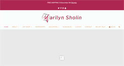 Desktop Screenshot of marilynsholin.com